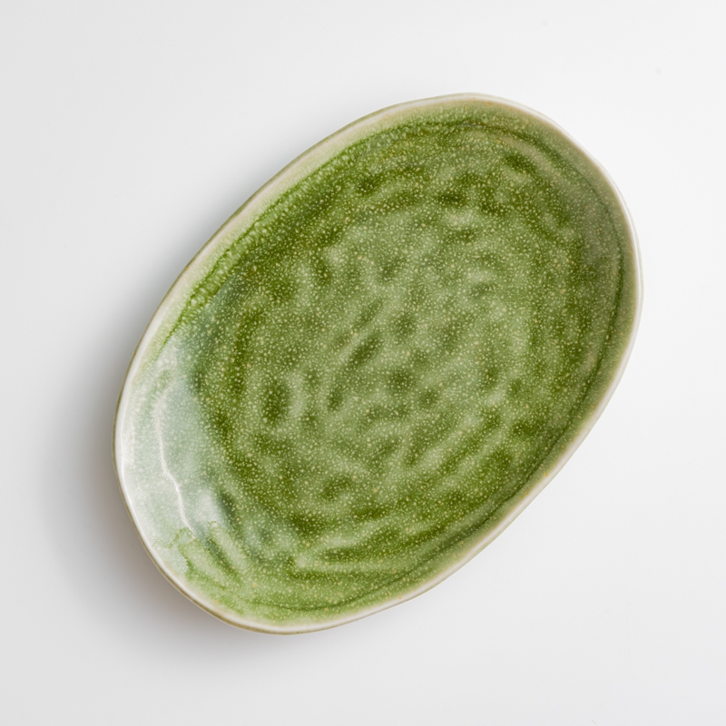 Ice Crack 23cm Ceramic Plate_2