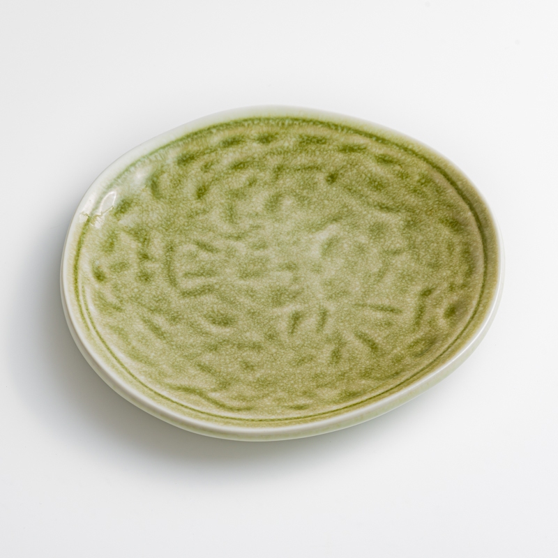 Ice Crack 23cm Ceramic Plate_0