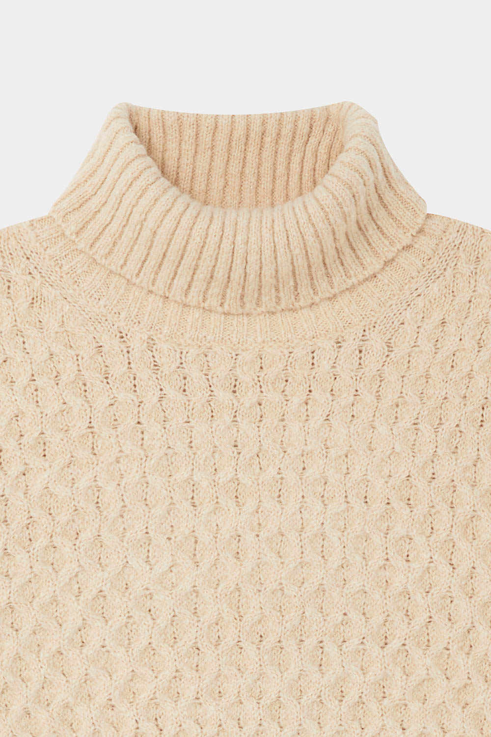 SST&C Sand Wool Turtleneck Sweater | 1112310005  (Outlet)_6