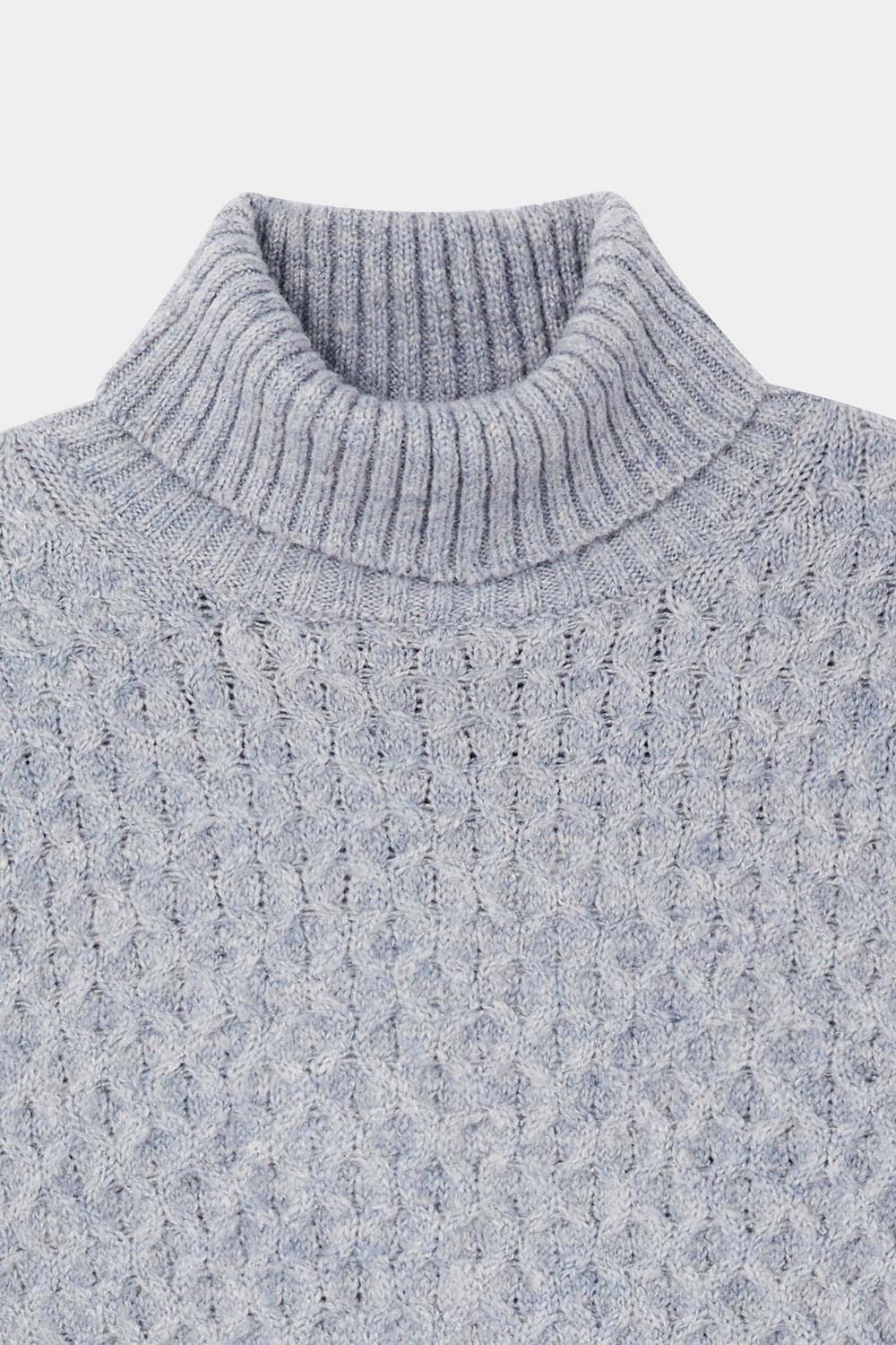 SST&C Gray Wool Turtleneck Sweater | 1112310006  (Outlet)_6