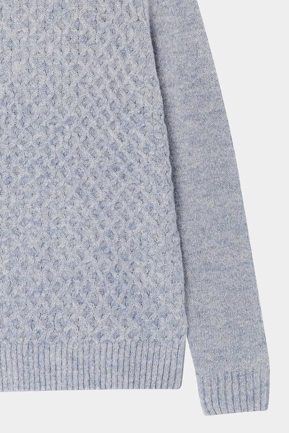 SST&C Gray Wool Turtleneck Sweater | 1112310006  (Outlet)_7