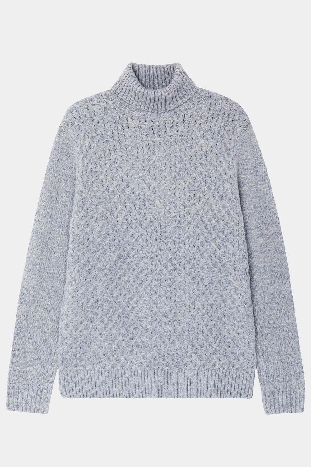 SST&C Gray Wool Turtleneck Sweater | 1112310006  (Outlet)_8