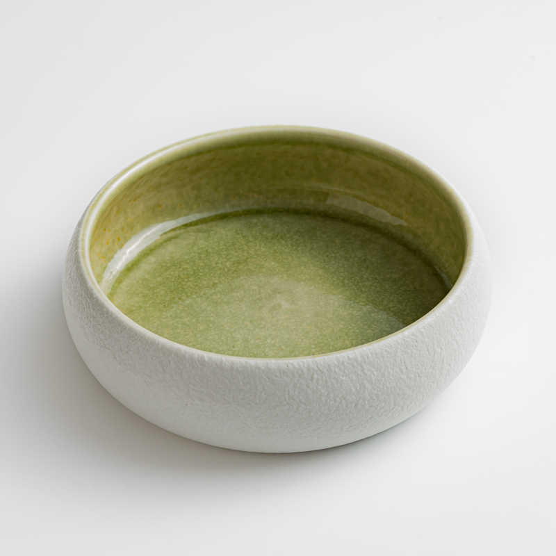 Ice Crack 23cm Ceramic Plate_0