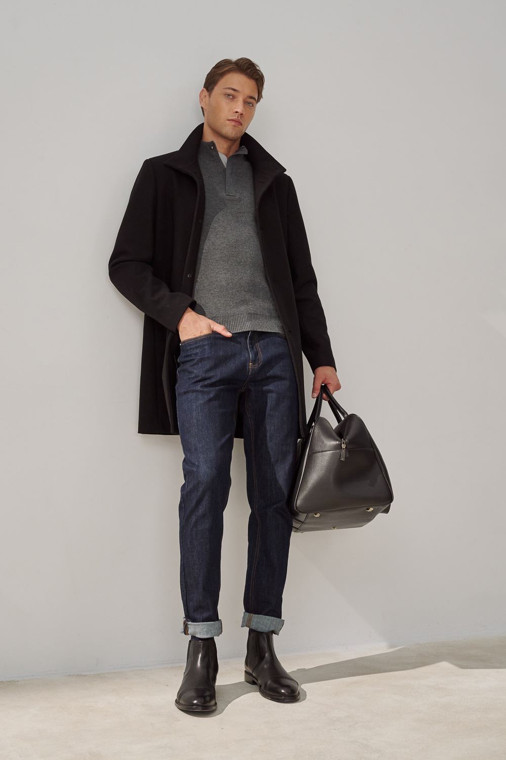 SST&C Denim Blue Stretch Slim Fit Jeans | 1212310003  (Outlet)_4