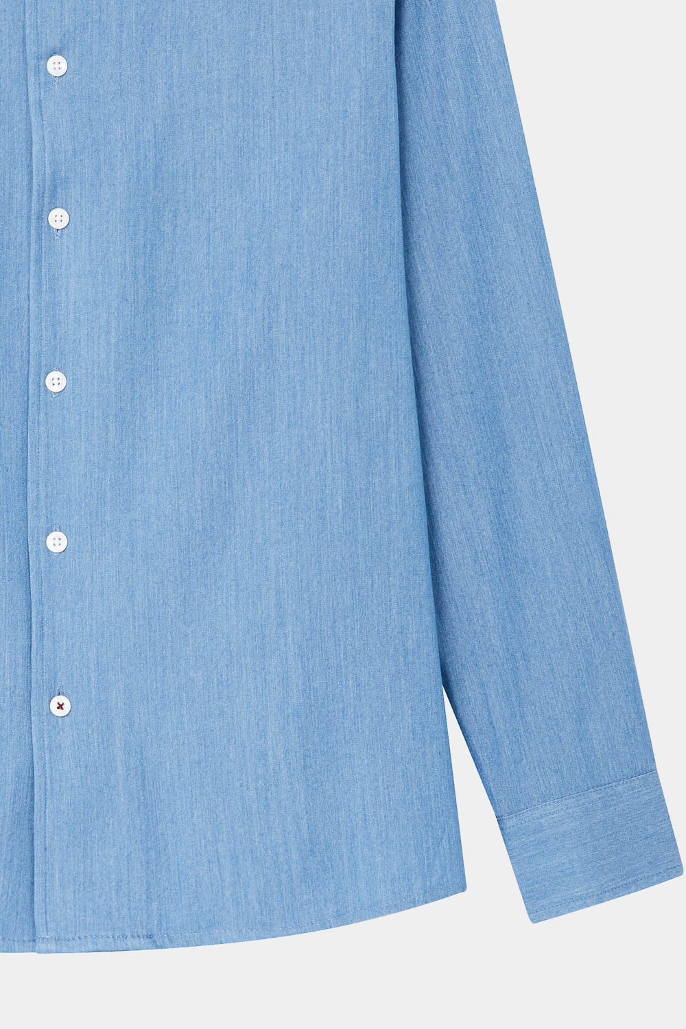 SST&C Light Indigo Tencel Cotton Denim Shirt | 0912310001  (Outlet)_8