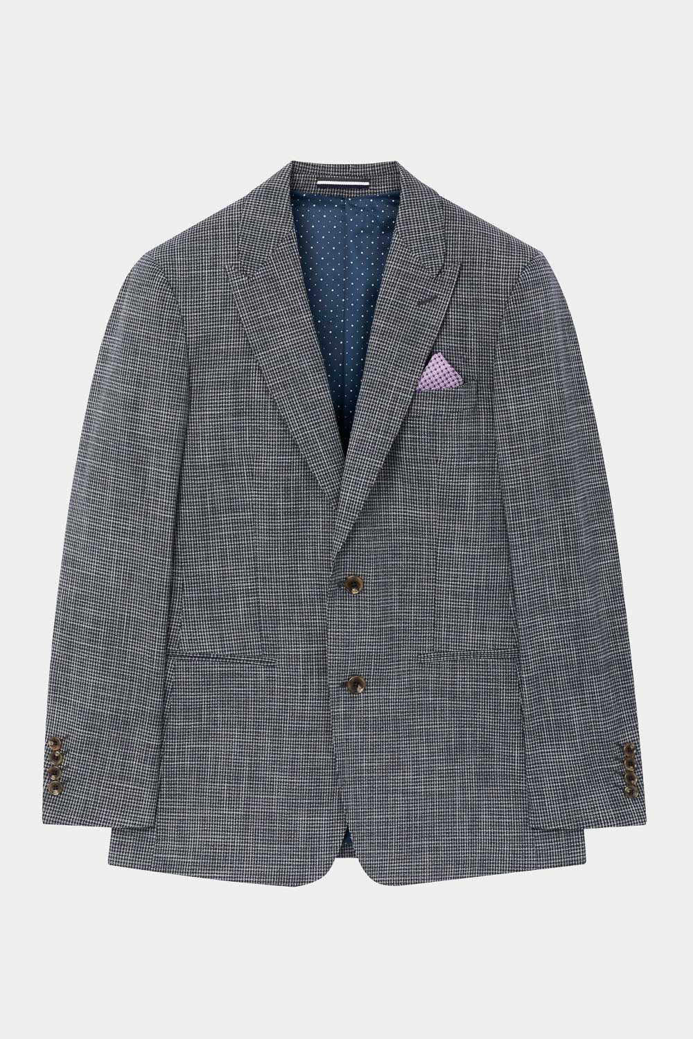 SST&C Gray Check Tailored Suit Jacket | 0112310003  (Outlet)_8