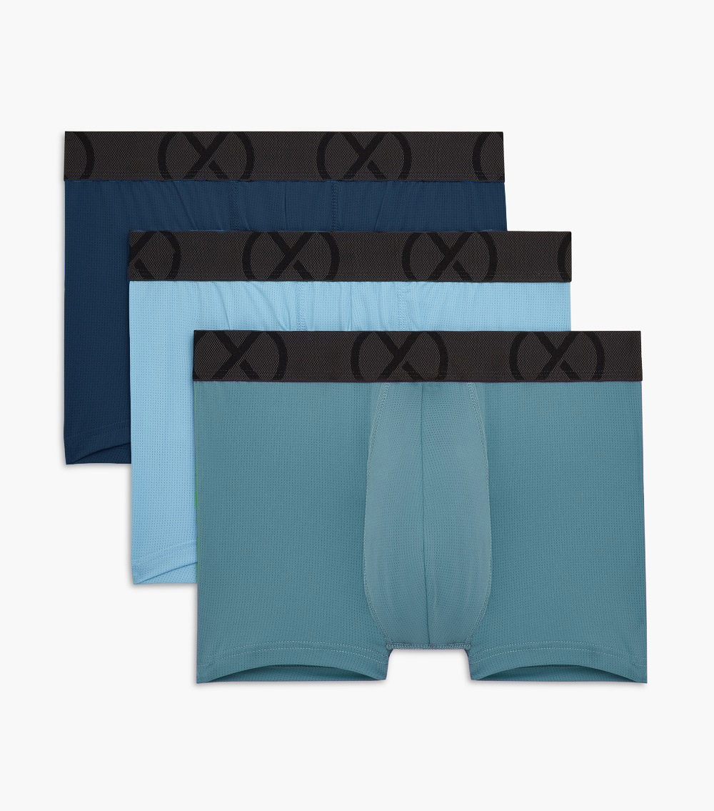 (X) SPORT MESH 零觸感超透氣三件組/低腰四角褲(原裝三件組)_0
