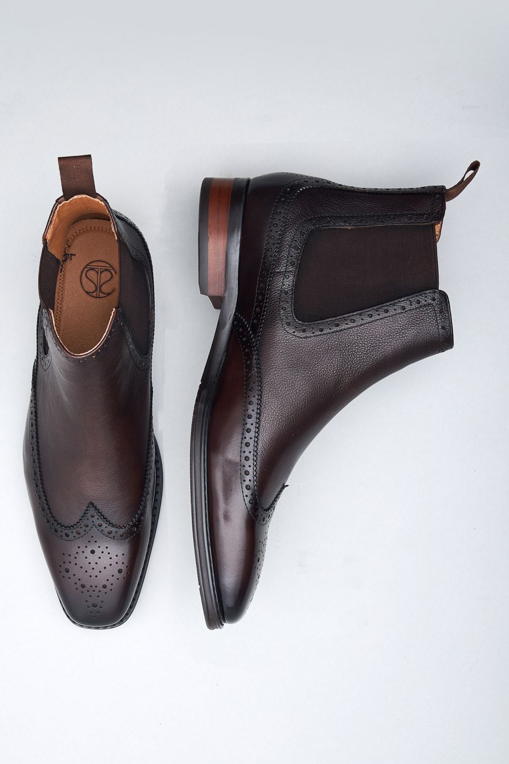 SST&C Brown Boots | 1312310005  (Outlet)_4