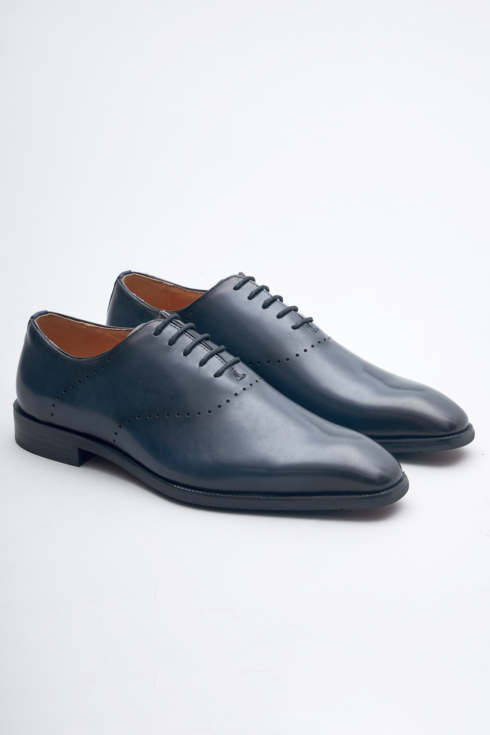 SST&C Navy Blue Oxford Shoes | 1312310004  (Outlet)_0