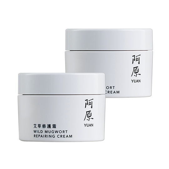 【阿原YUAN】艾草修護霜50g-草本萬用x2_1