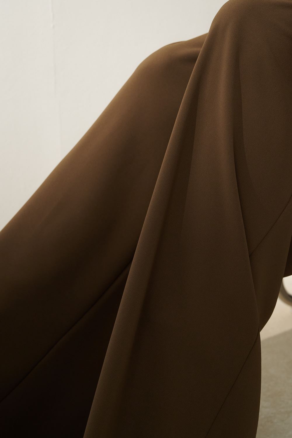 SST&C #Online Exclusive  Gray Coffee Mid-Rise Pleated Wide Trousers | 8262310003  (Outlet)_6
