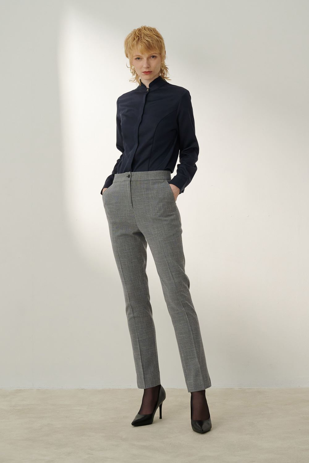 SST&C Gray Suit Trousers | 7262310002  (Outlet)_0