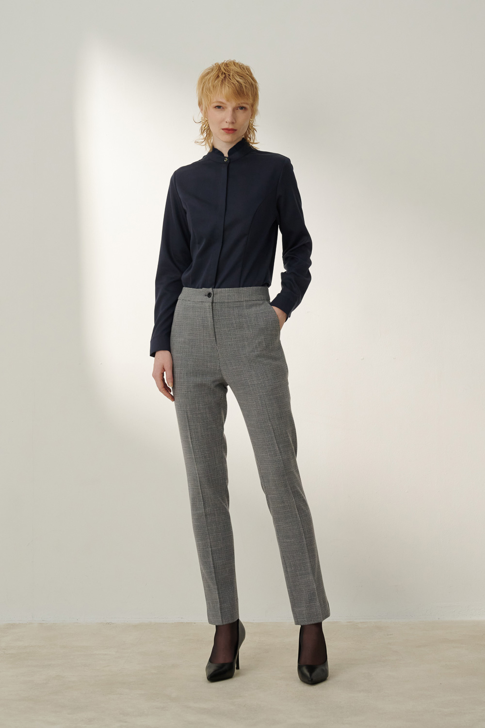 SST&C Gray Suit Trousers | 7262310002  (Outlet)_2