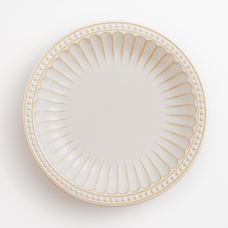 WAGA 宮廷浮雕 23.5cm 陶瓷圓盤│單品_3