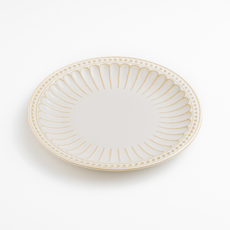 Ice Crack 23cm Ceramic Plate_0