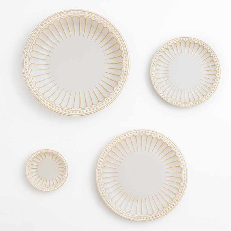 Ice Crack 23cm Ceramic Plate_4