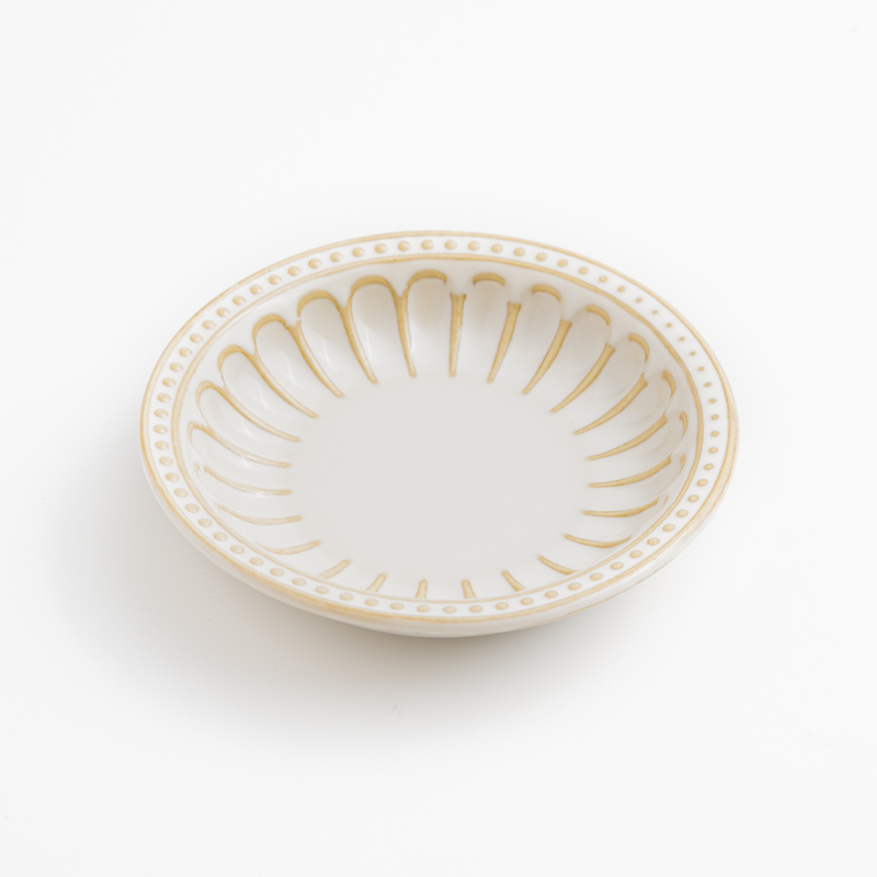WAGA 宮廷浮雕 10cm 陶瓷小碟│單品_0