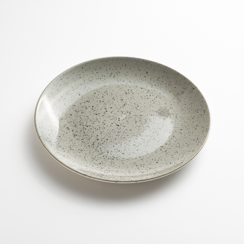Ice Crack 23cm Ceramic Plate_0
