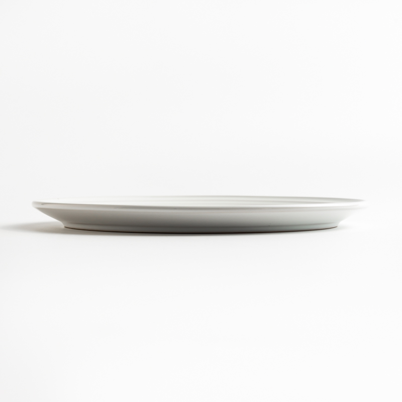 WAGA 醇色溫潤 20cm 陶瓷圓盤│潤白│單品_1