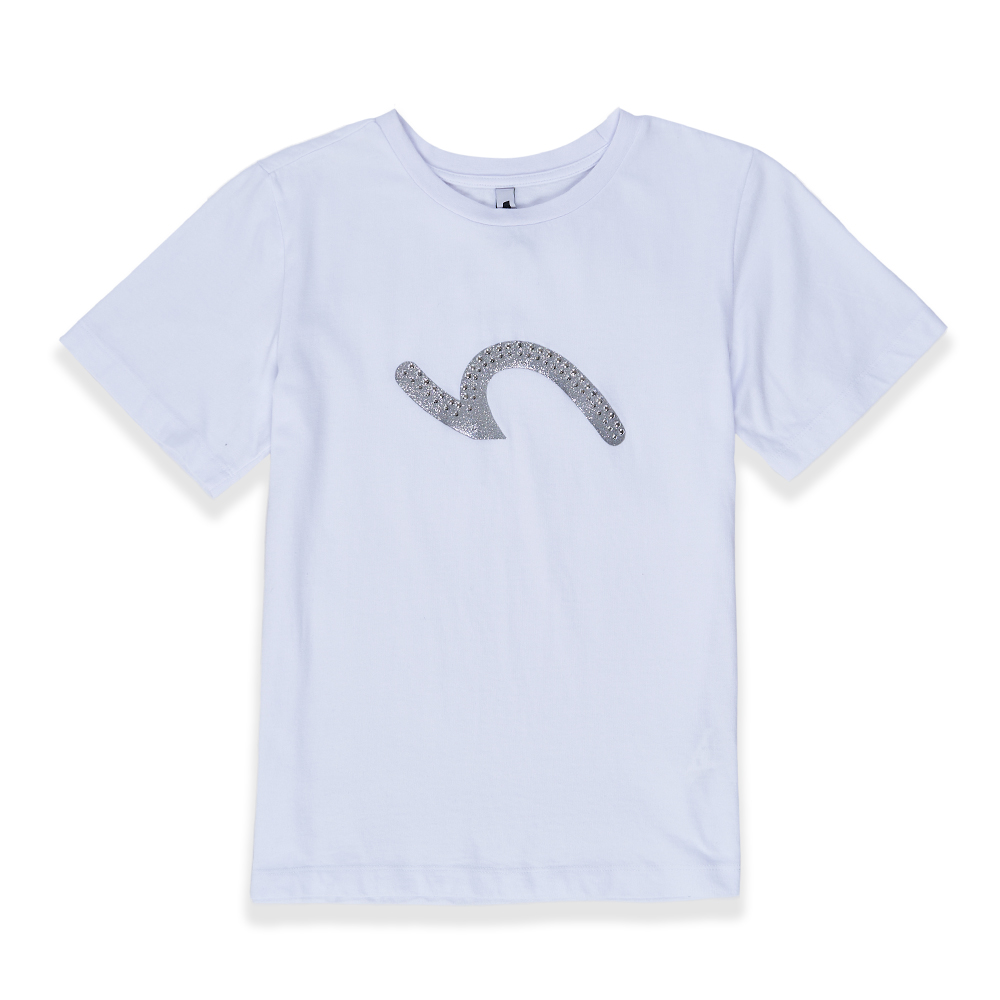 5th STREET｜女裝｜經典LOGO短袖T恤｜白色