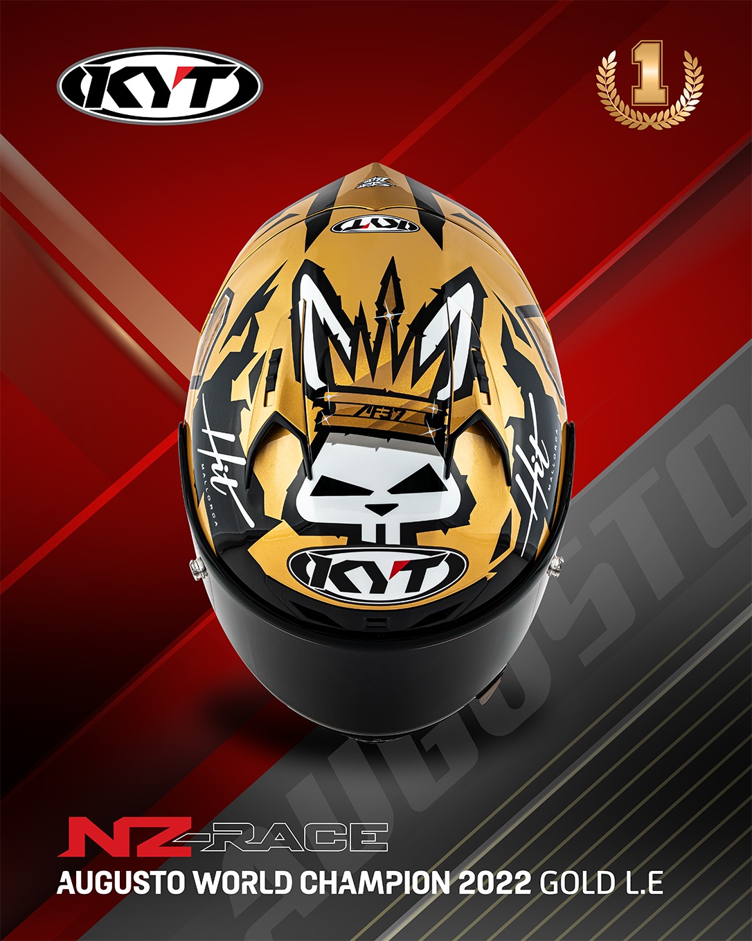 【極少量】KYT NZ-Race 選手彩繪 #37 冠軍帽  全罩安全帽 【門市同步販售急用者下單前請先詢問】_4