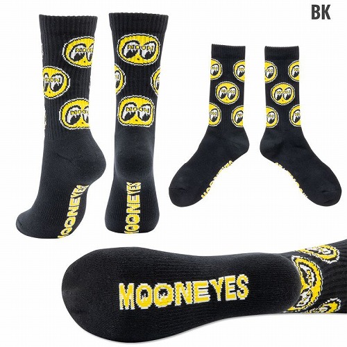 MOONEYES FM214 EYEBALLS SOCKS 中筒襪 / 小腿襪 (二色)_2