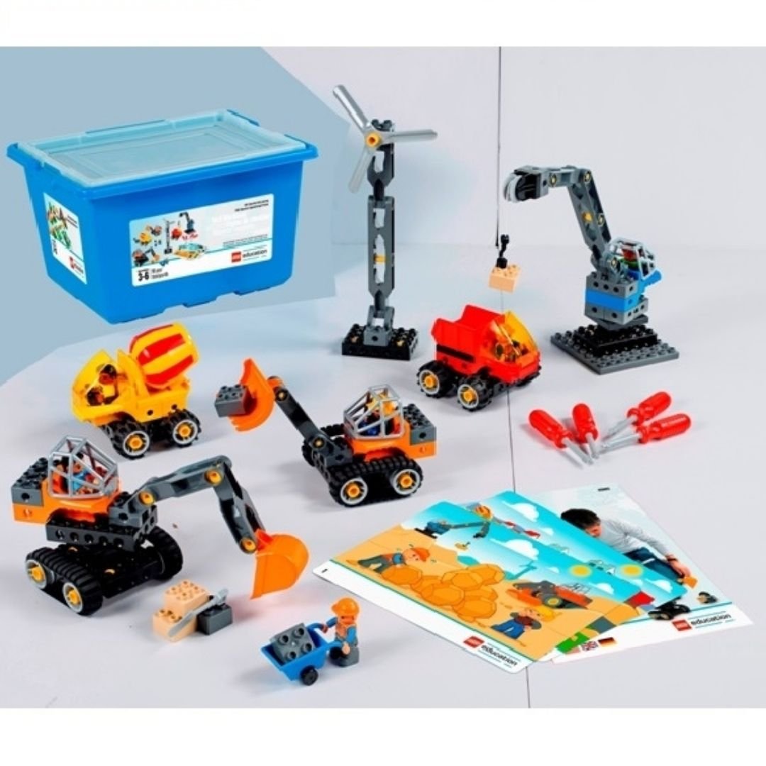 樂高 LEGO® Education  工程機具組 45002 Tech Machines Set with Storage_1