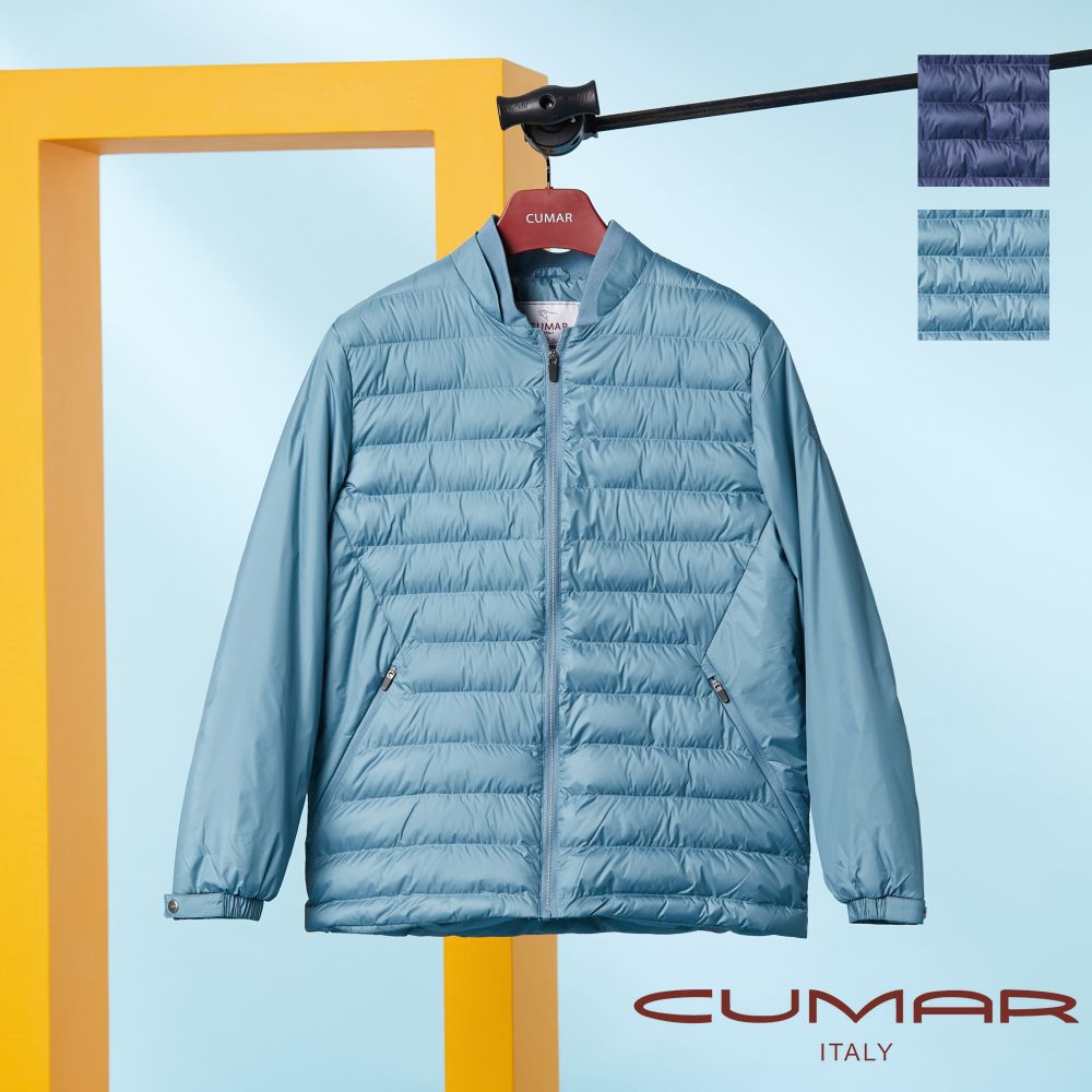 CUMAR 男裝秋冬立領輕量防風鋪棉外套 / 239912