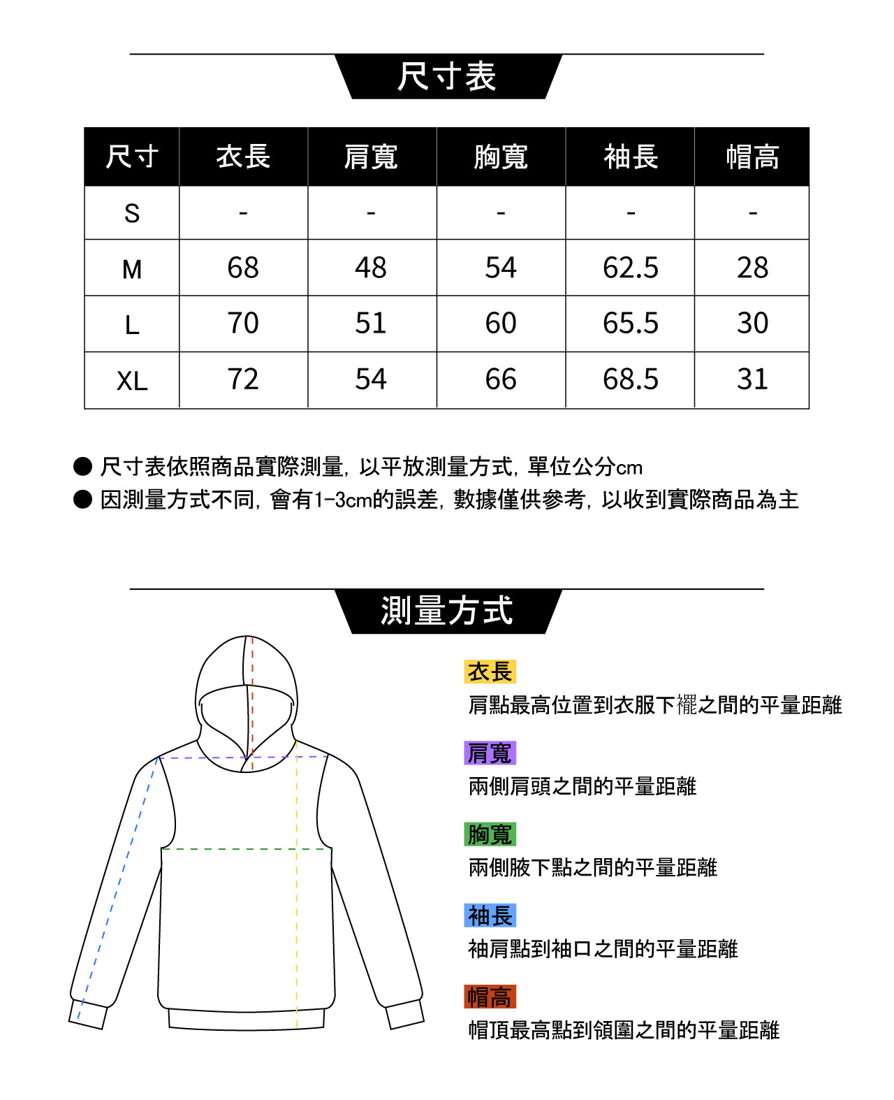 【OUTDOOR】小背包LOGO刺繡連帽T恤-黑色 ODC626HEBK (ODCLO)_2