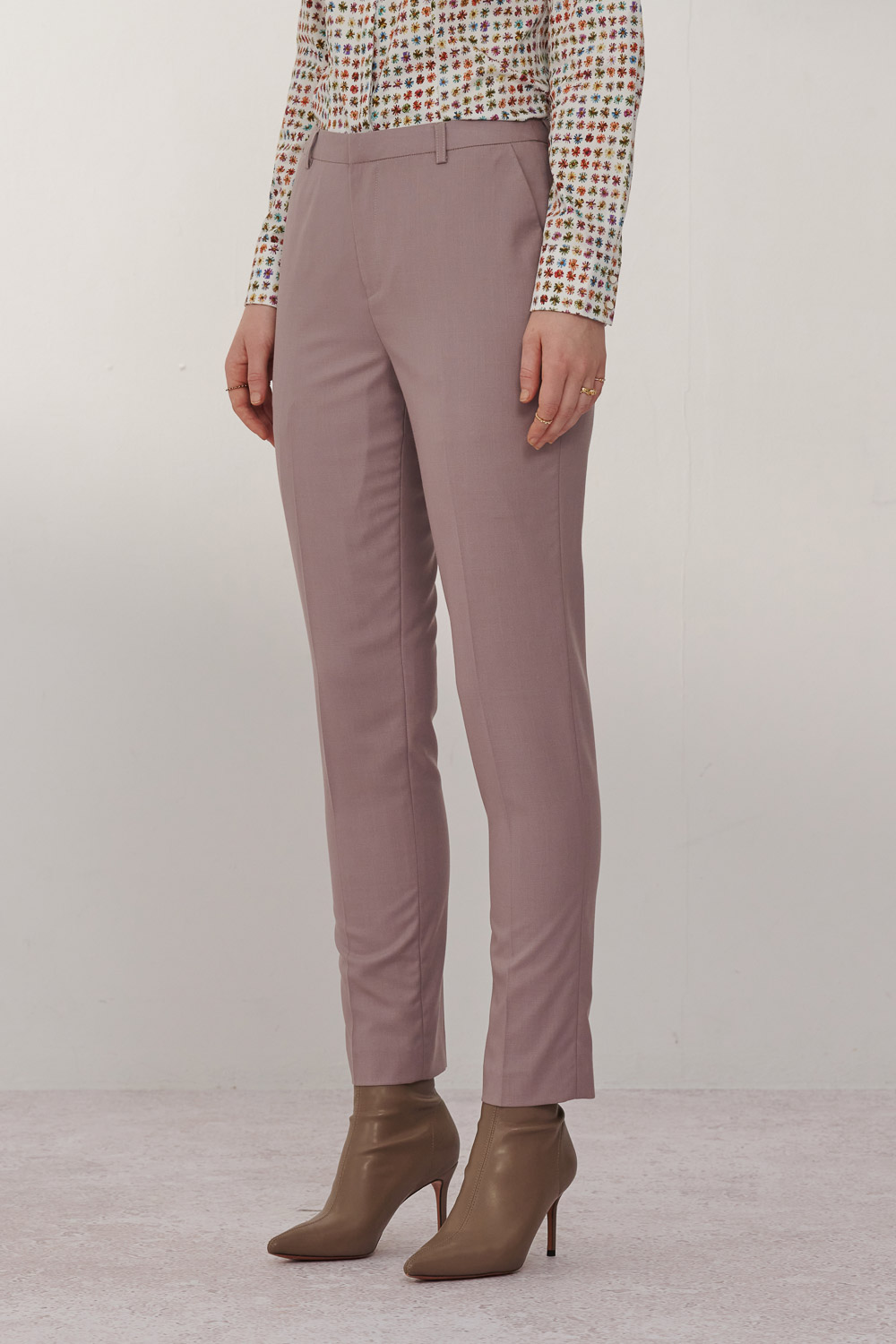 SST&C Matt Pink Suit Trousers | 7262311001  (Outlet)_5