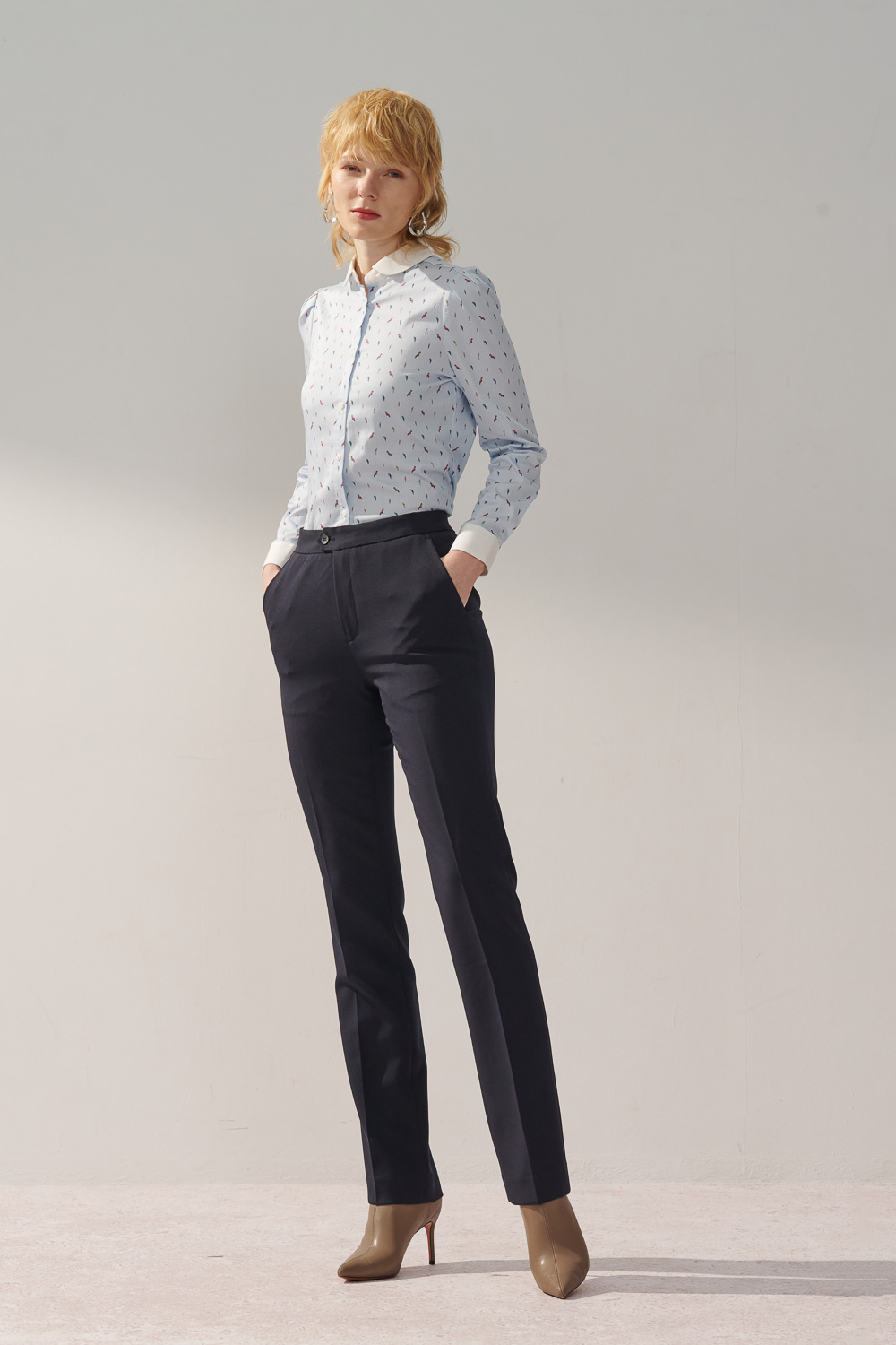 SST&C Navy Suit Trousers | 7262311004  (Outlet)_1
