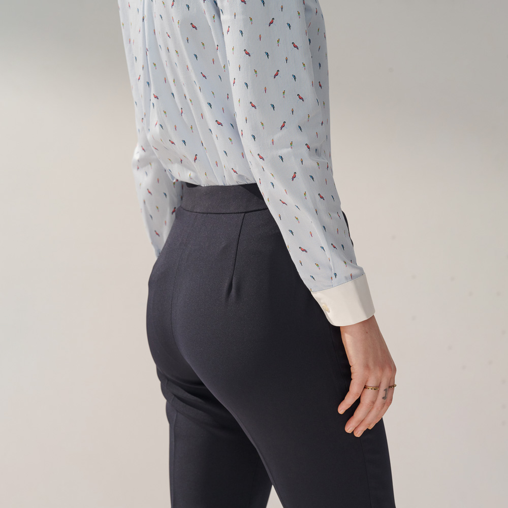 SST&C Navy Suit Trousers | 7262311004  (Outlet)_6