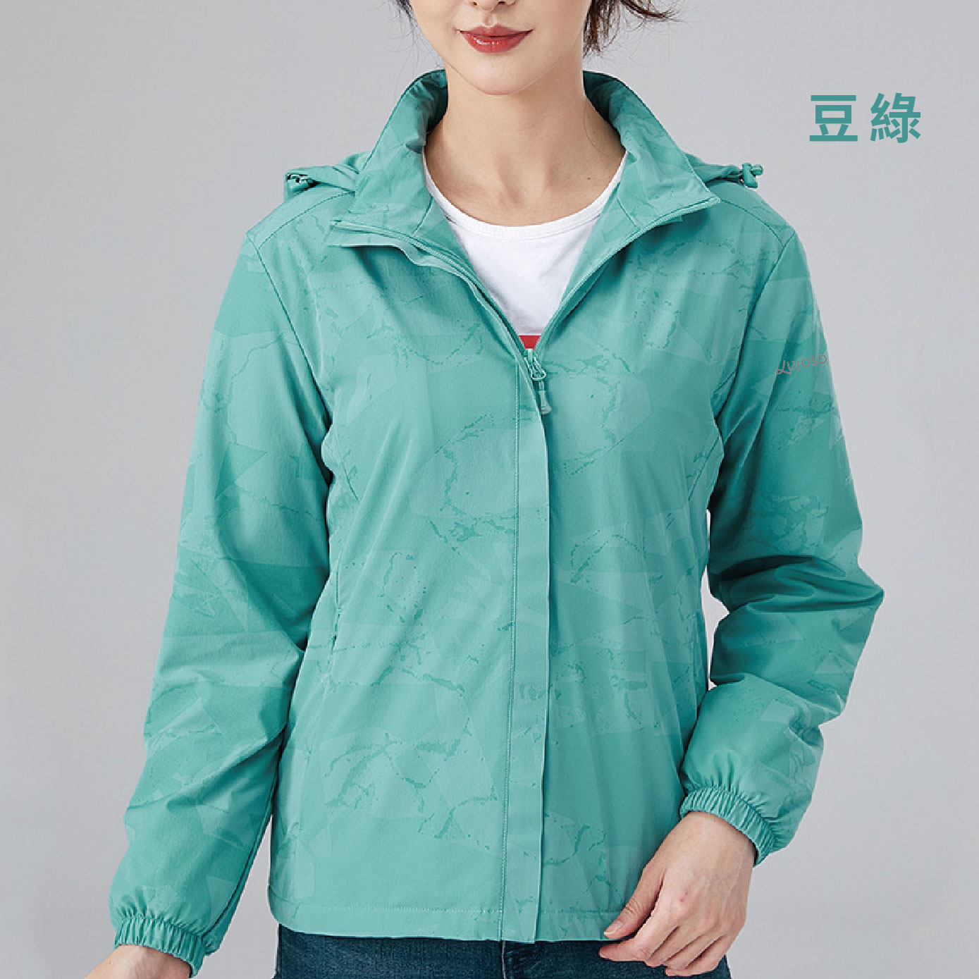 女款內加絨緹花外套_4色_4