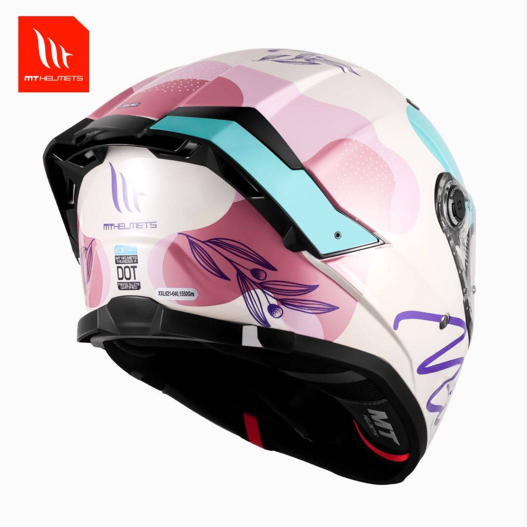 【新品訂購】MT THUNDER 4 SV 青山粉黛 雷神4 全罩式安全帽(內藏墨鏡)【非現貨/急用者下單前先詢問LINE客服】_4