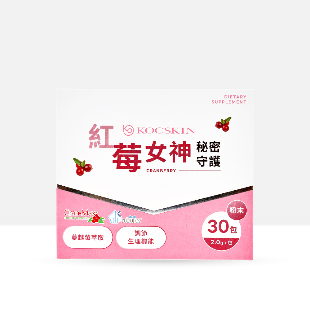 KOC紅莓女神秘密守護(蔓越莓益生菌) 30包/盒_1