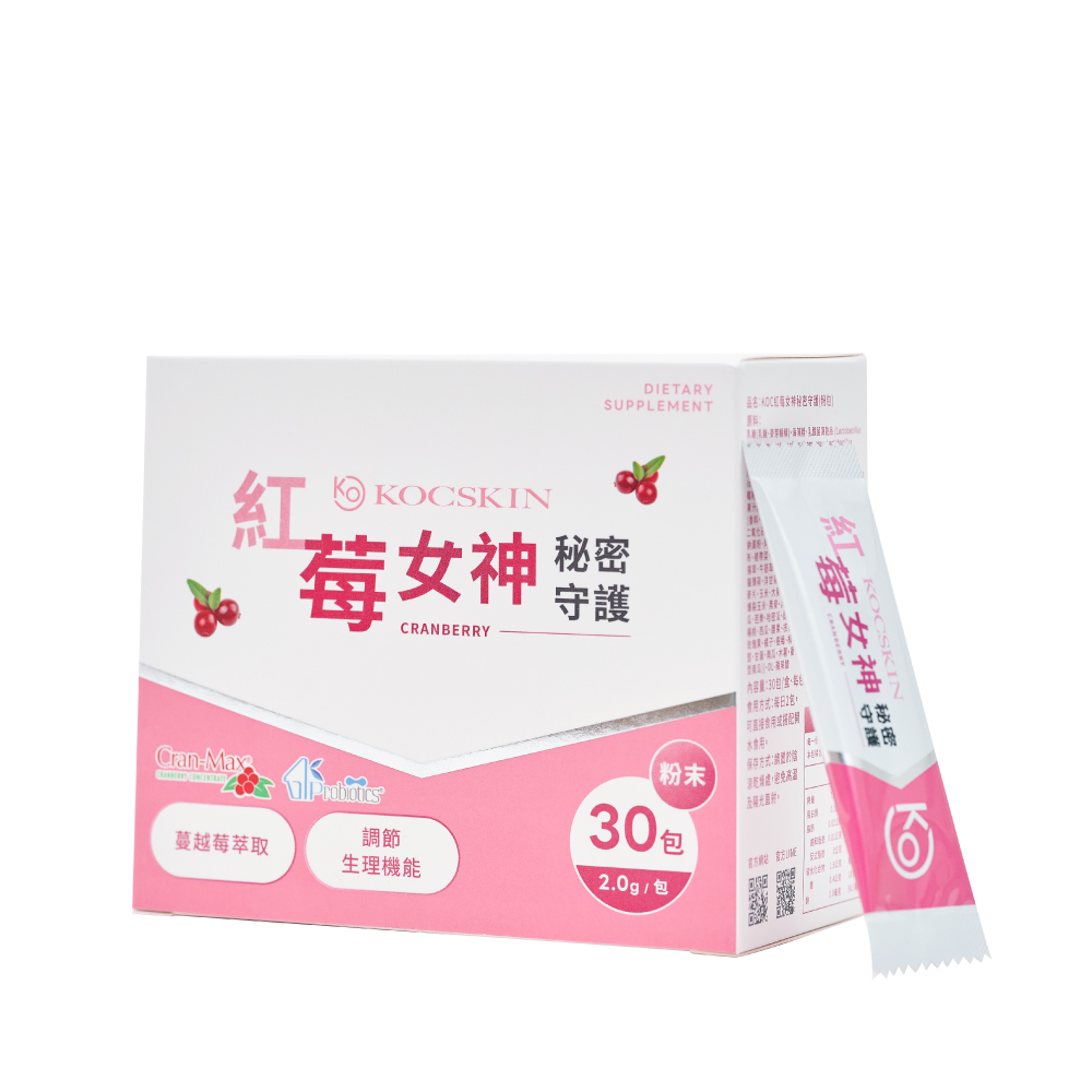 KOC紅莓女神秘密守護(蔓越莓益生菌) 30包/盒_2