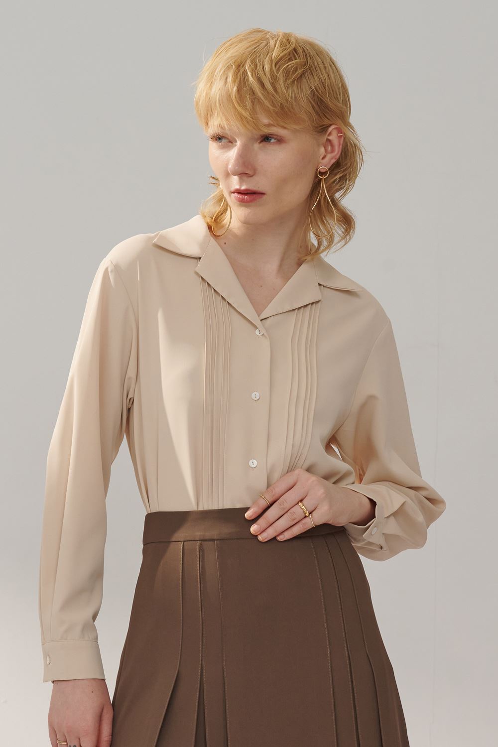 SST&C Light Cardigan Lapel Top | 7662311002  (Outlet)_0