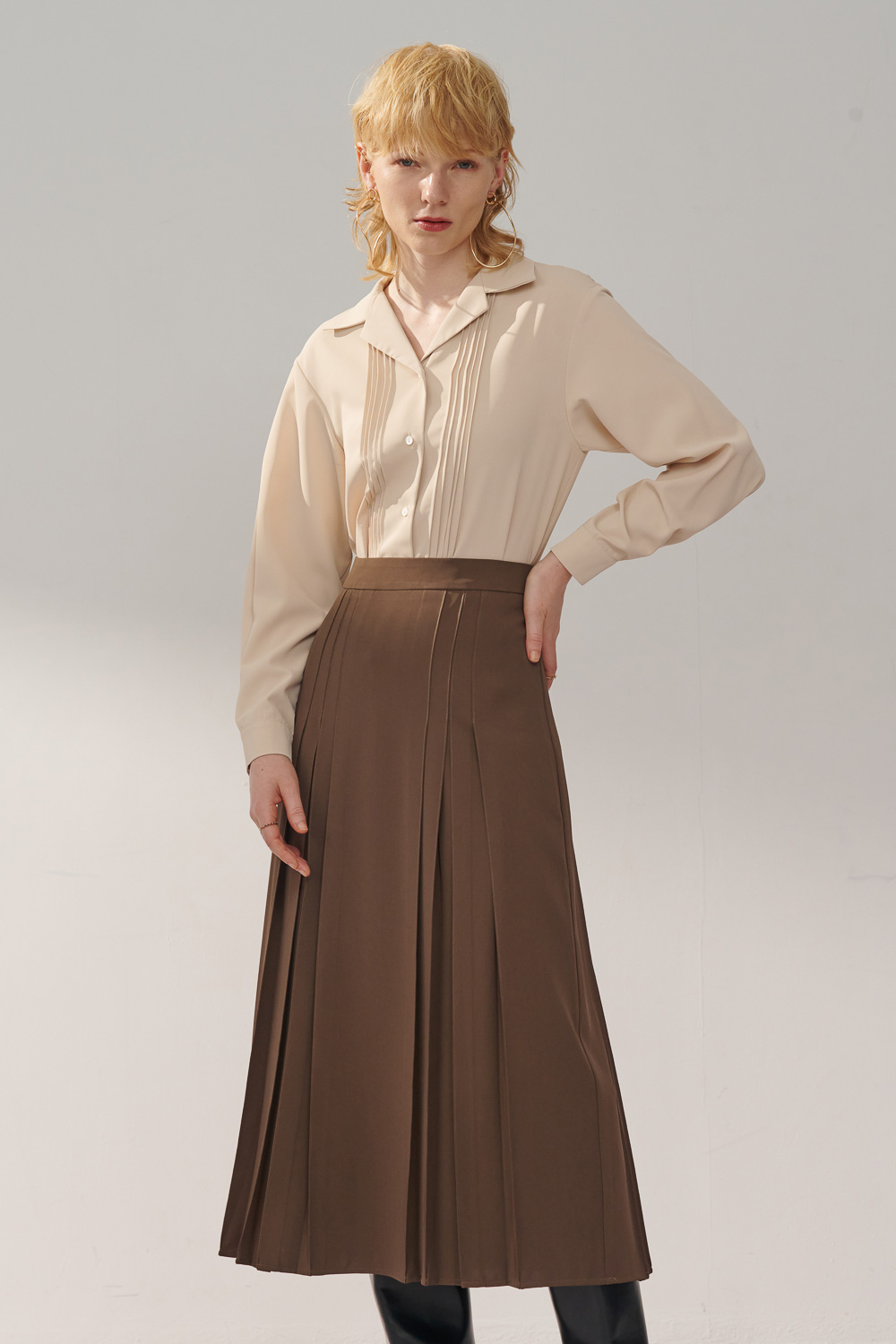 SST&C Light Cardigan Lapel Top | 7662311002  (Outlet)_2