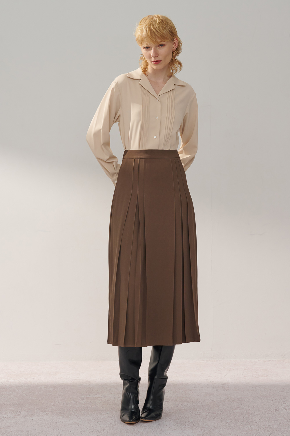 SST&C Light Cardigan Lapel Top | 7662311002  (Outlet)_3