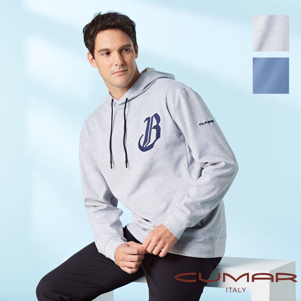 【CUMAR x 中信兄弟 】聯名針織電繡聯名帽T / 239250【多尺寸段】