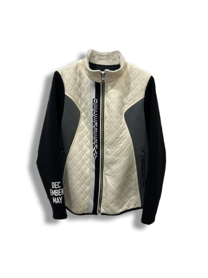 【DECEMBERMAY】Quilting Combined Blouson_WOMEN 2-112-1521