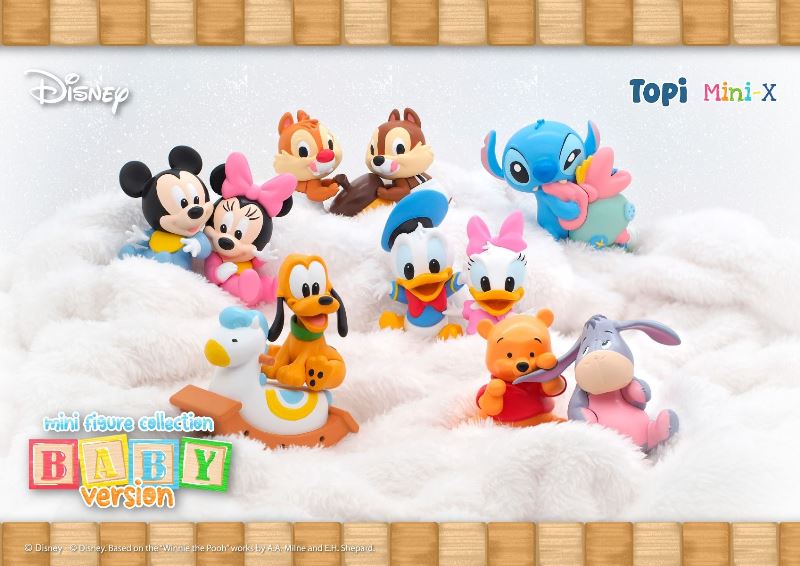 Topi 盒玩 迪士尼 迷你公仔收藏 Baby ver. 一中盒6入販售_1