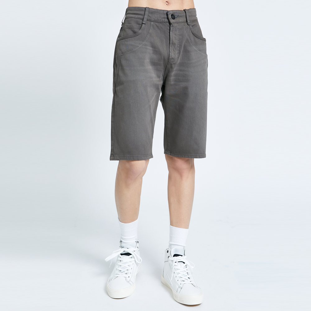 EDWIN｜JERSEYS｜男裝｜超彈力涼感寬鬆丹寧迦績短褲