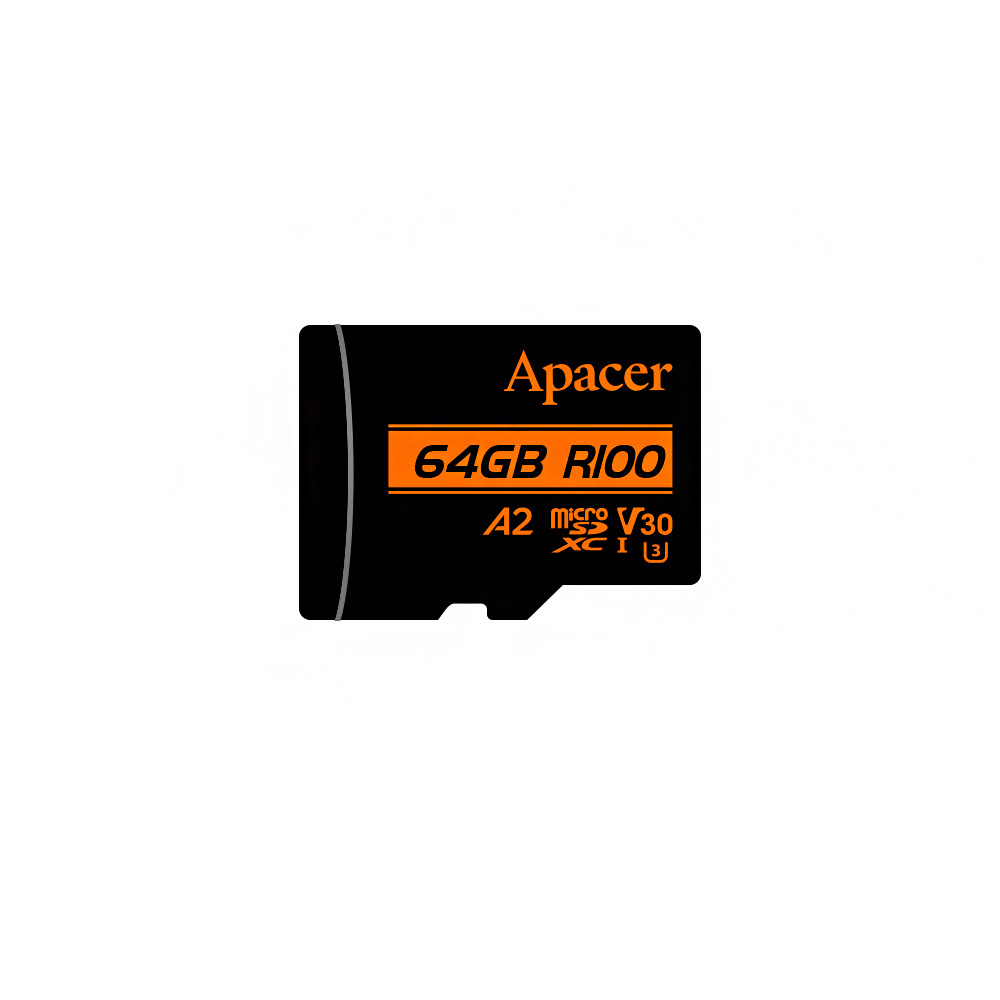 【Apacer】64GB MicroSDXC U3 V30 A2 Class10 記憶卡 100MB/s 公司貨_1