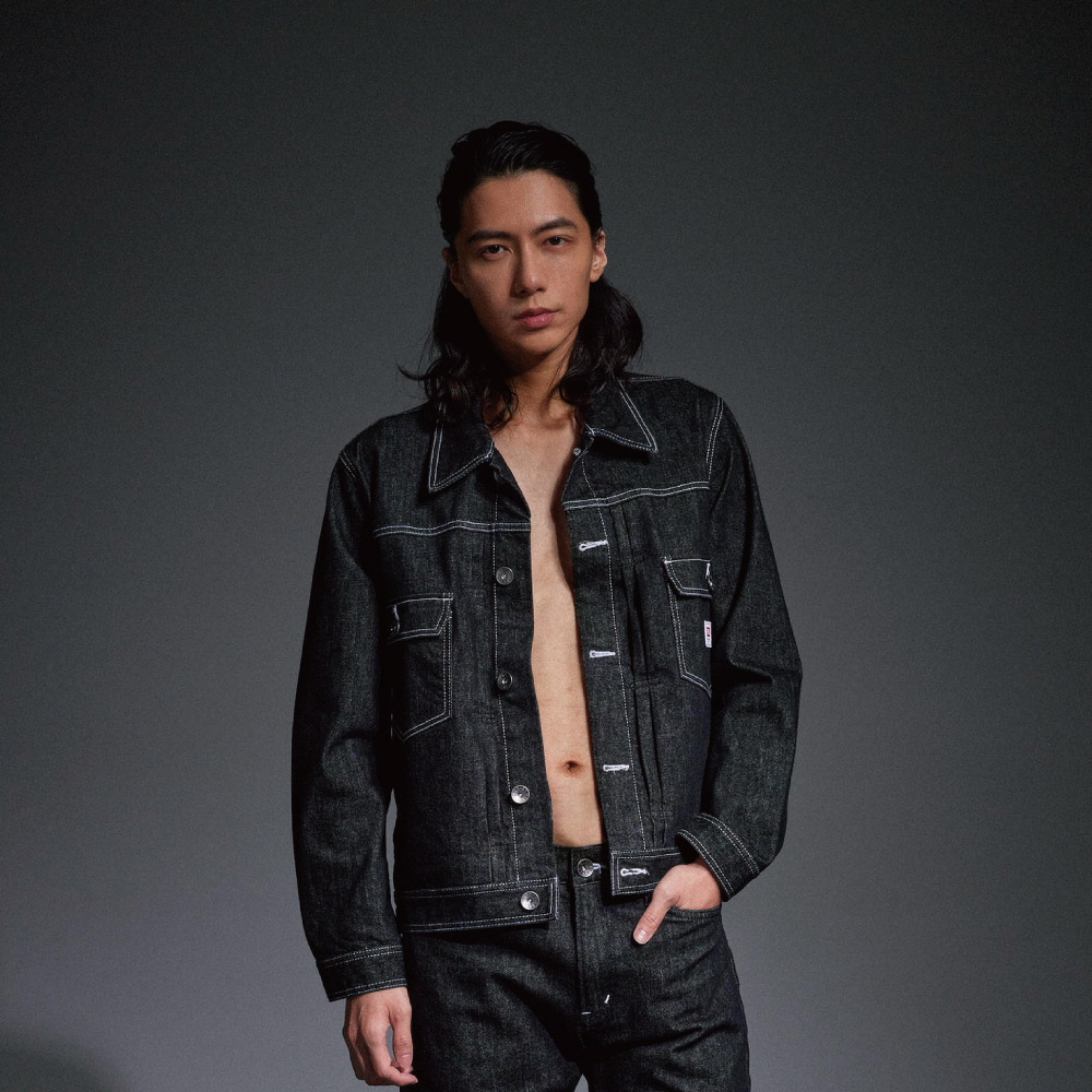 EDWIN｜怪彈力｜男裝｜怪彈力牛仔外套