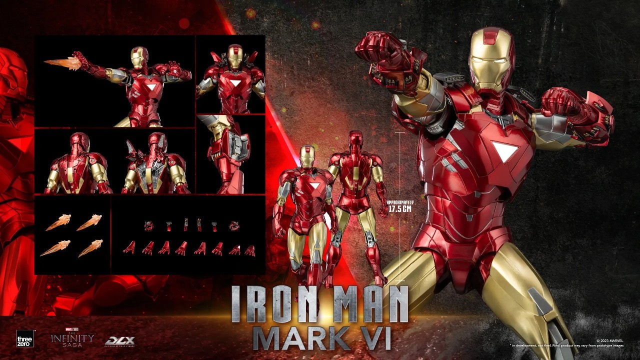 threezero DLX 漫威 MARVEL 鋼鐵人 Mark 6_9