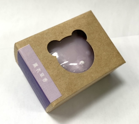 立體小熊香皂-薰衣草香