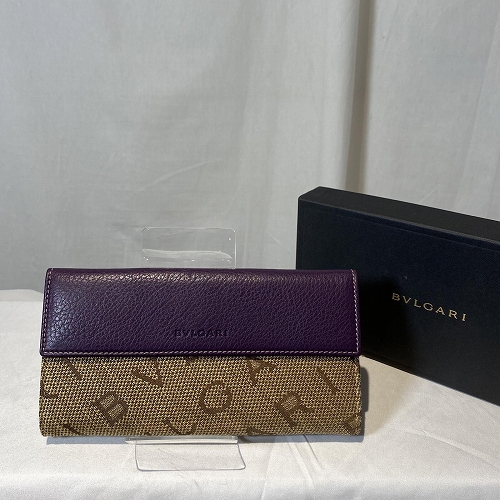 【高雄SKMPARK店】BVLGARI/長夾錢包//