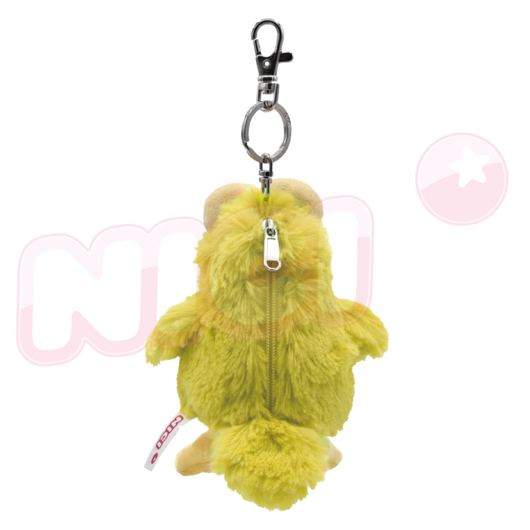 [91357]NICI 青蘋果拉拉鳥造型飲料套鑰匙圈_2