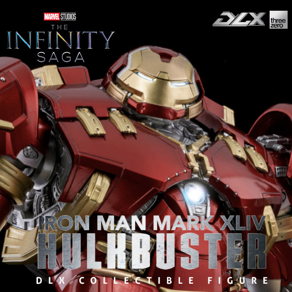 [再販] threezero 1/12 漫威 MARVEL Infinity Saga DLX鋼鐵人Mark 44 反浩克裝甲 可動完成品_0